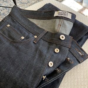 Naked & Famous Raw Selvedge Denim - unworn